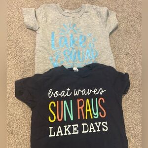 Lake Vacation Tees 2T